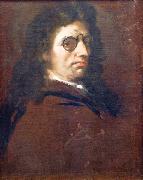 Luca  Giordano Self portrait oil on canvas